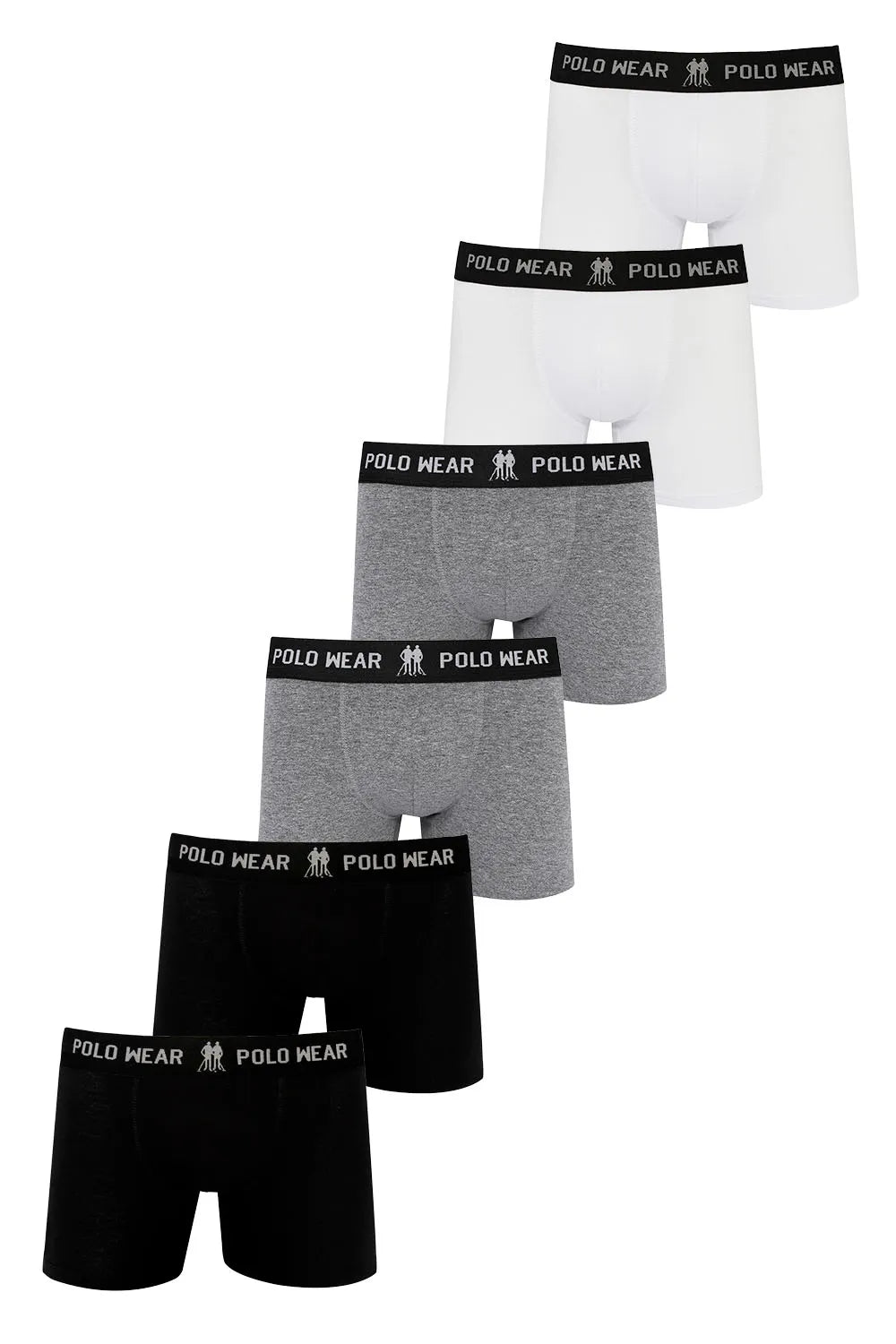 Kit 6 Cuecas Boxer Algodão Sortido