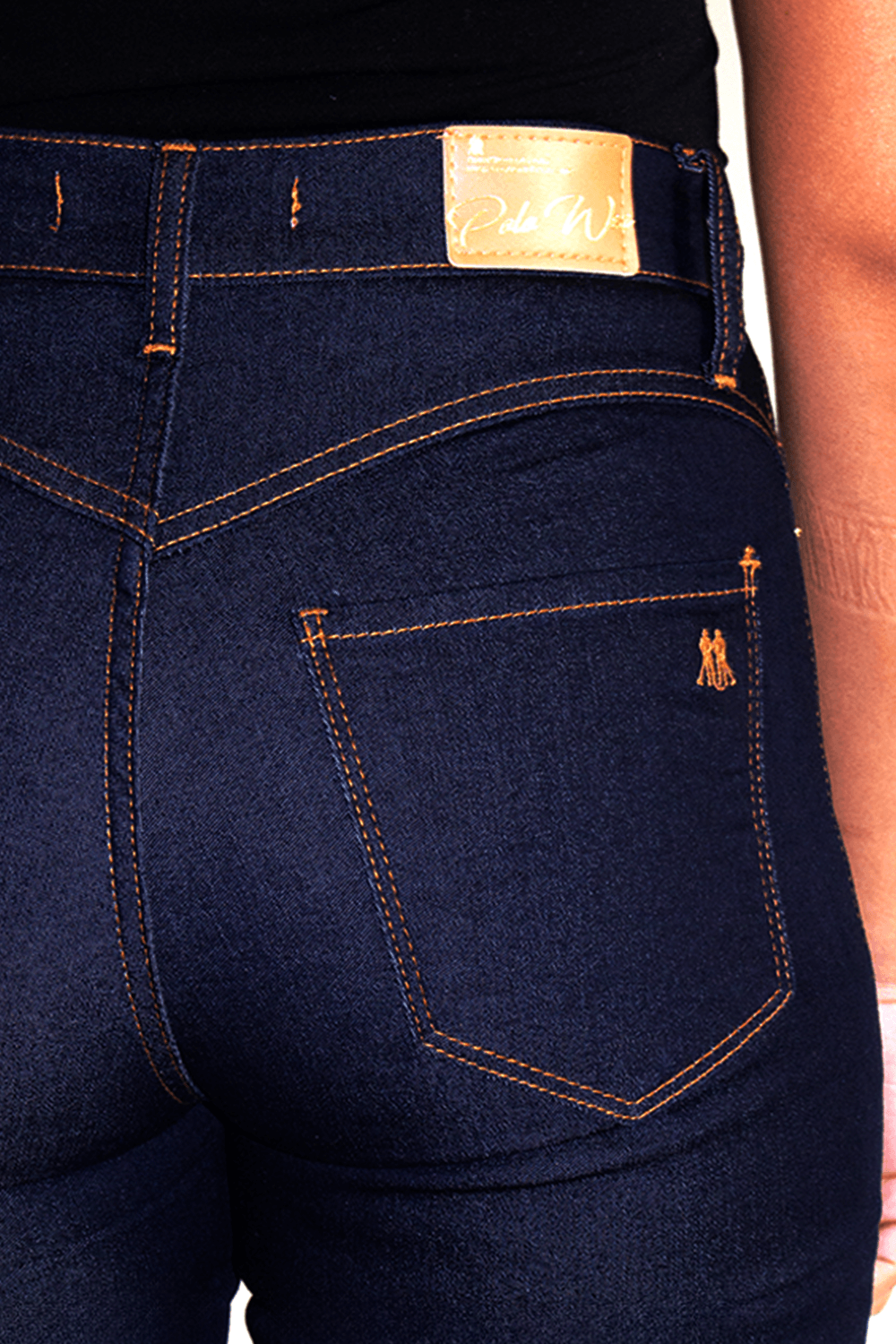 Calça Jeans Feminina Skinny Five Pockets Jeans Escuro