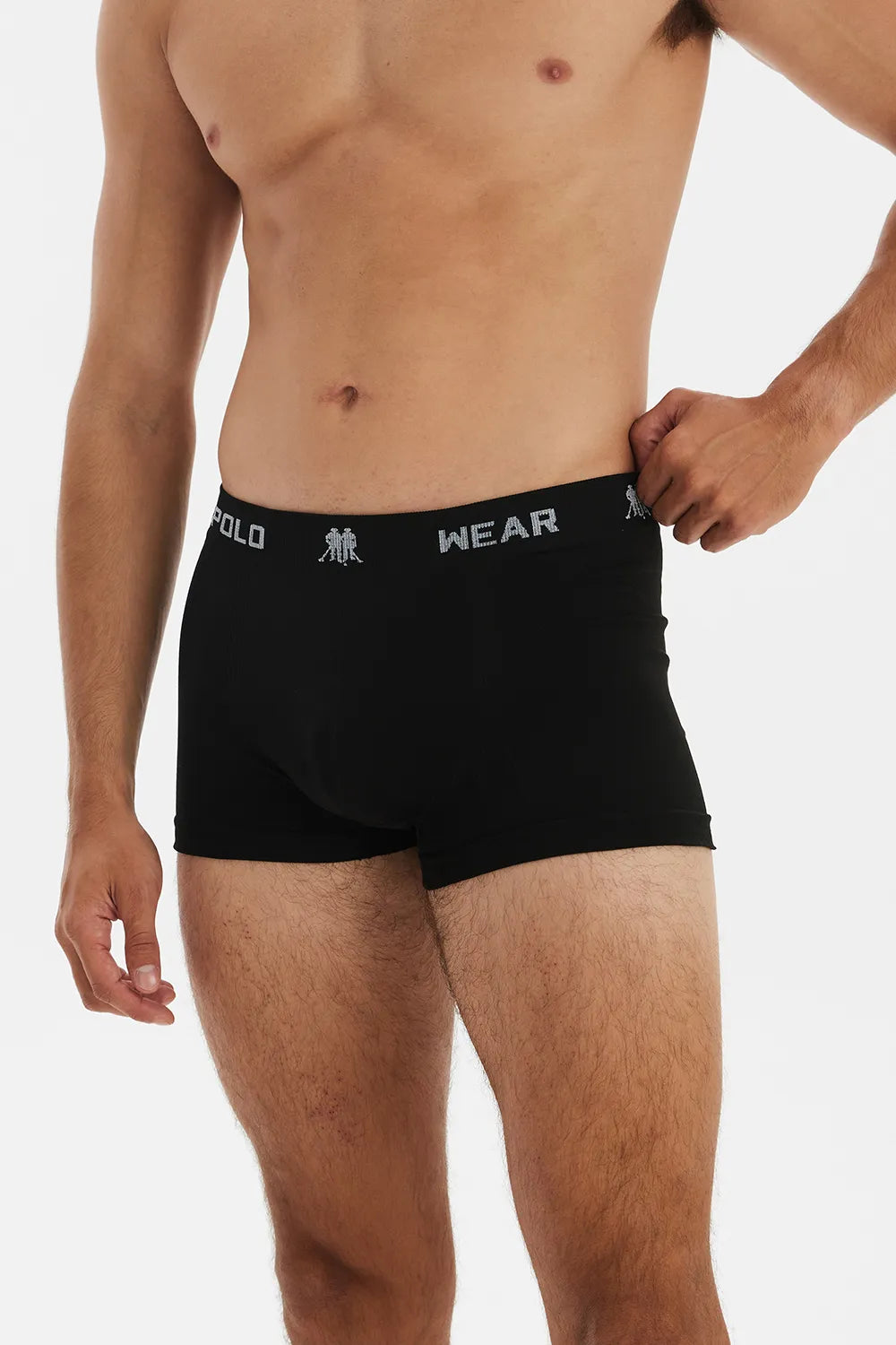 Kit 6 Cuecas Boxer Logo Elástico Sortido