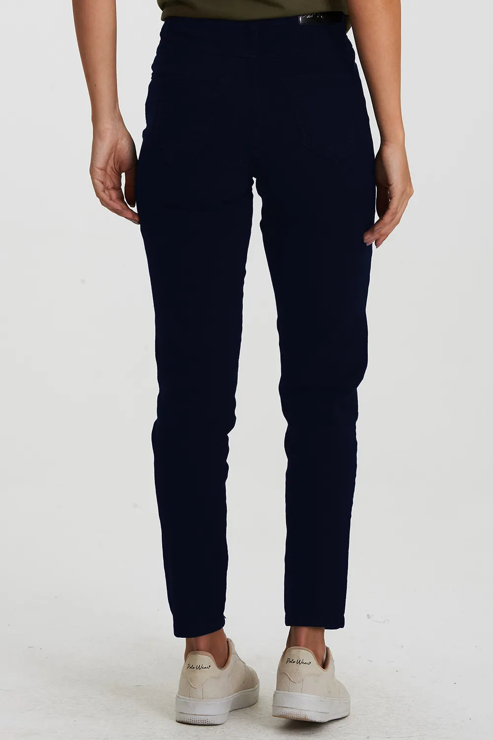 Calça Feminina Sarja Skinny Azul Escuro