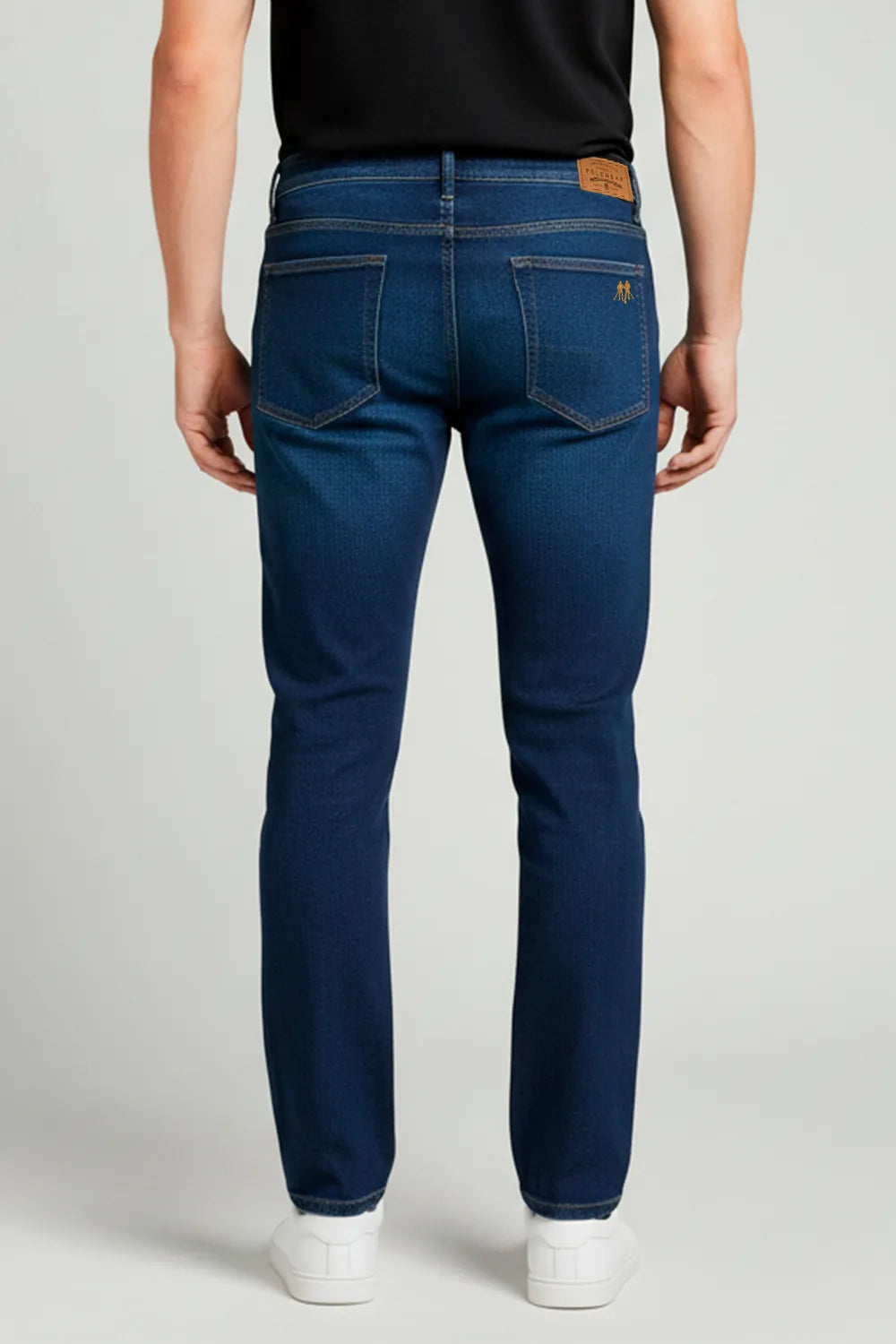 Calça Jeans Masculina Slim Básica Jeans Escuro