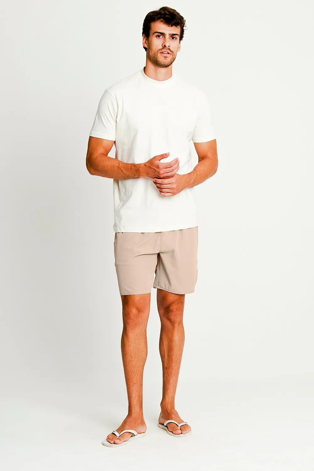 Short Vôlei Masculino Básico Liso Polo Médio