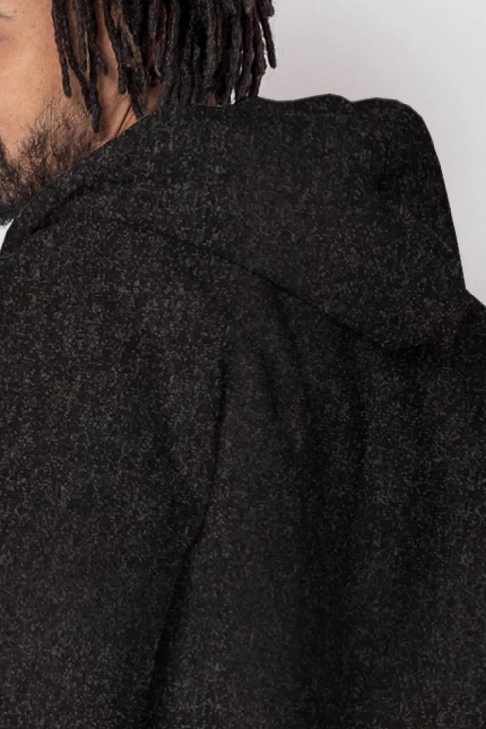 Blusa Moletom Masculina Com Zíper Preto