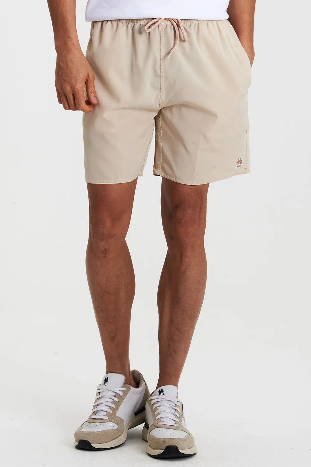 Short Vôlei Masculino Bege Médio