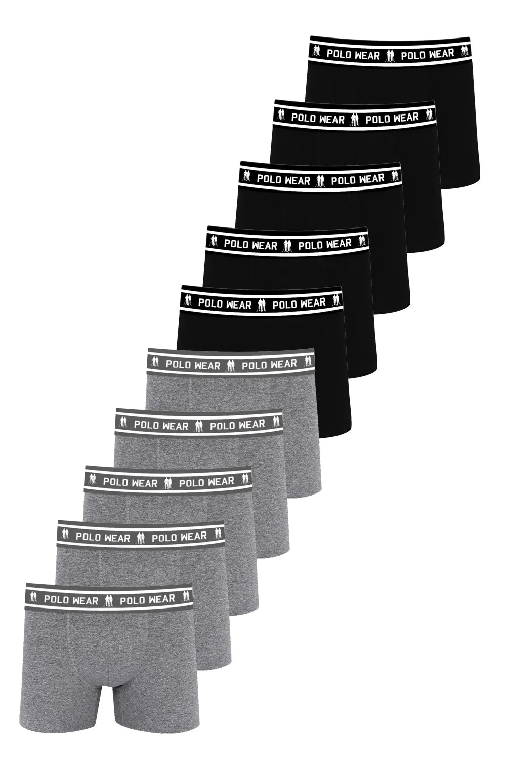 Kit 10 Cuecas Sem Costura Algodão Sortido