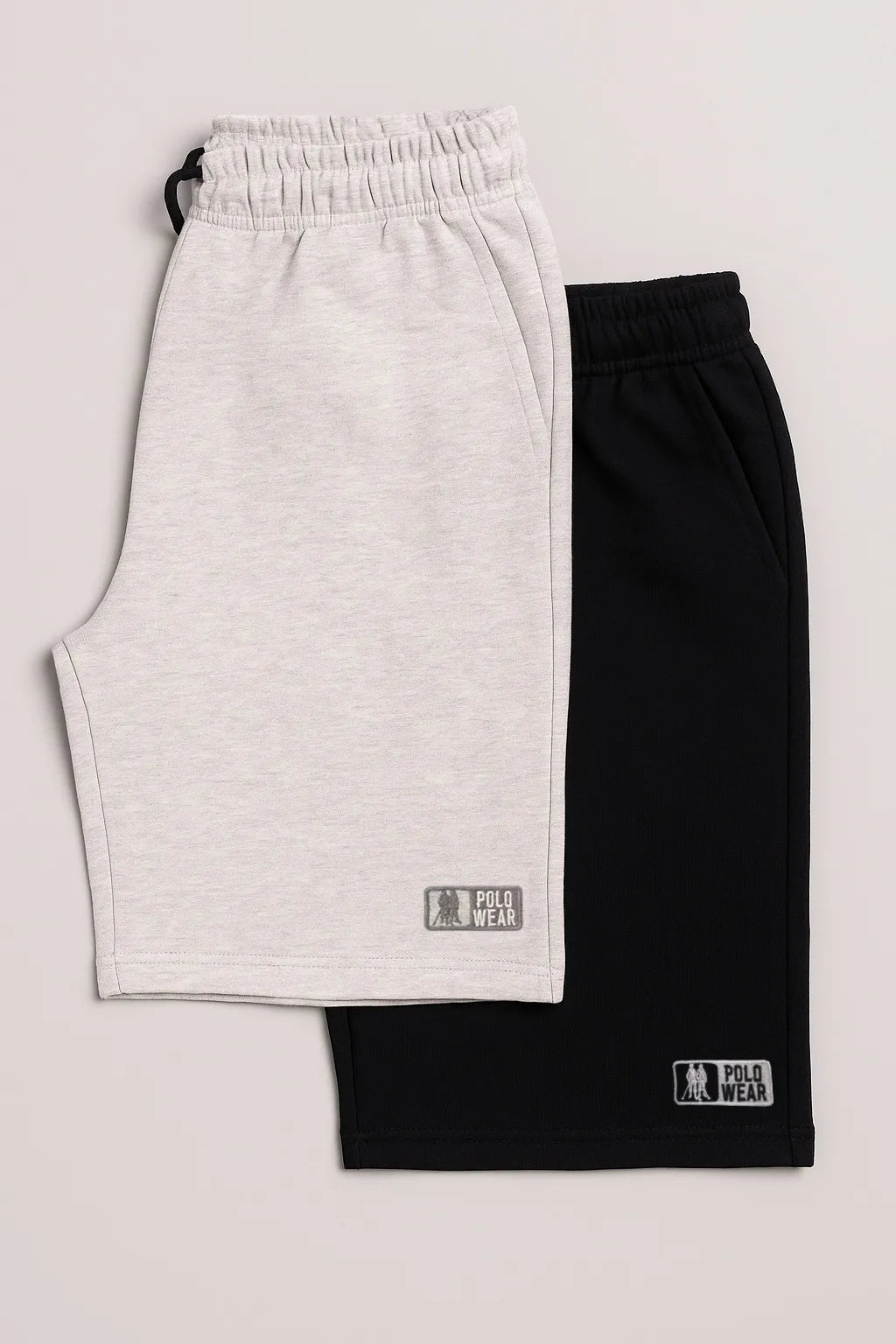 Kit 2 Bermudas Moletom Masculina Sortido