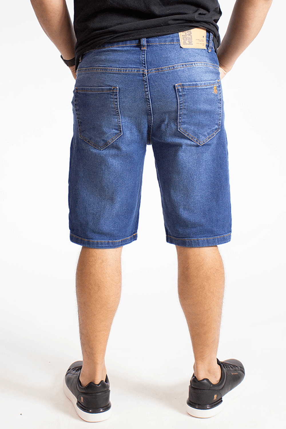 Bermuda Jeans Masculina Slim Power Jeans Médio