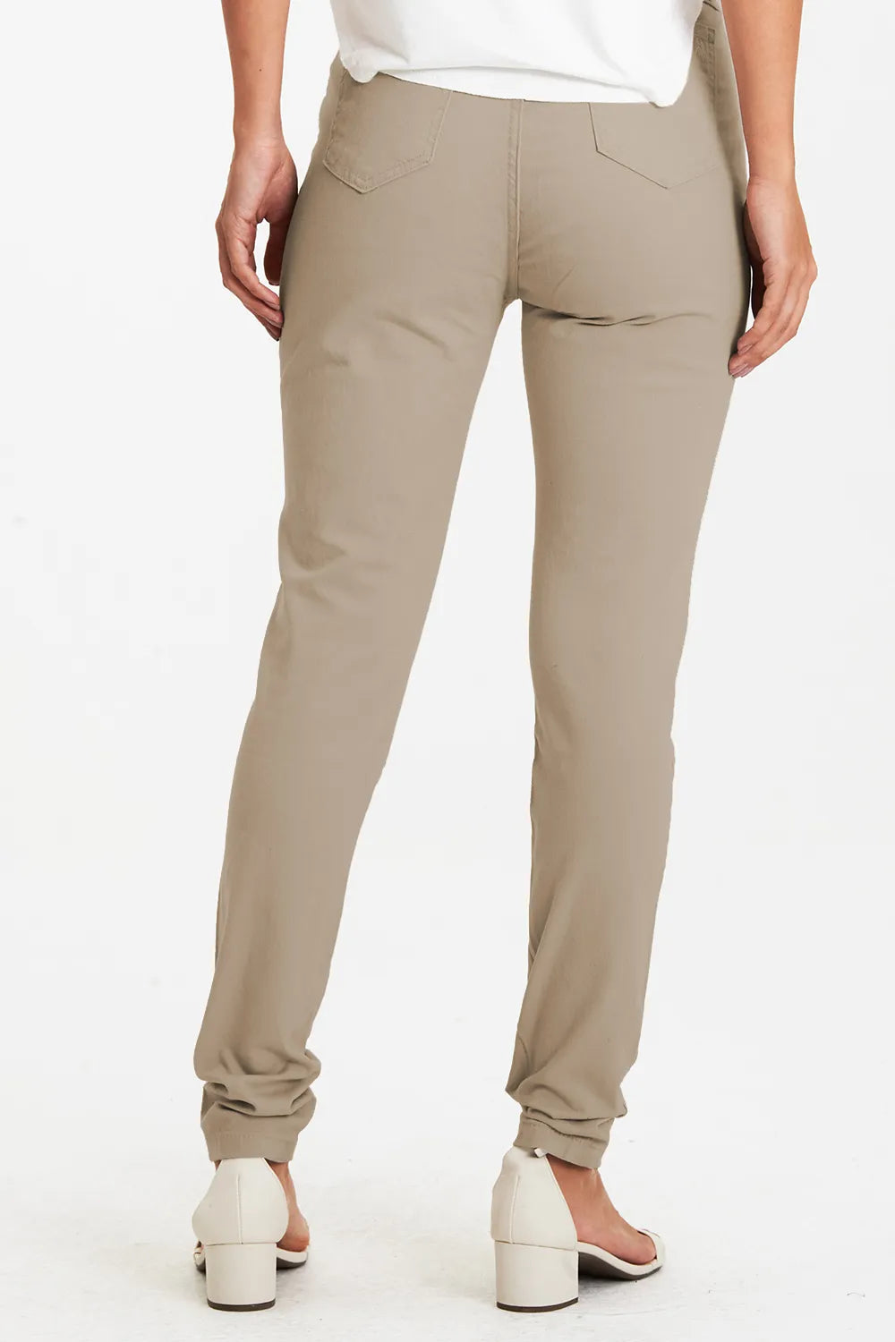 Calça Feminina Sarja Skinny Escuro